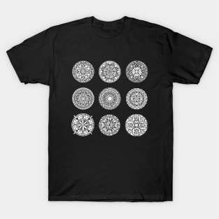 Mini mandalas 2: Rosewindows - Sunweaver T-Shirt